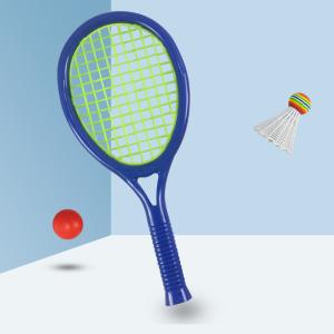Badminton And Tennis Play Set Play Game Toy With Easy To Grip Colorful Rackets