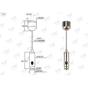 China Pendant Light Suspension Kit / Lighting Suspension Systems Mounting Accessories on sale