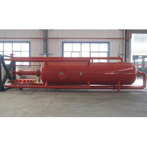 Anti Corrosion Bottom Sealing Mud Gas Separator Vertical Poor Boy Degasser