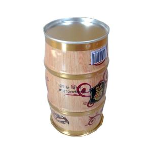 20L Coffee Tin Cans CMYK Airtight Coffee Bean Container
