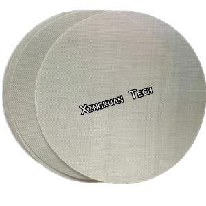 Stainless Steel Wire Mesh Round Screen Filter Disc 20mesh X 450mm, 40meshx450mm