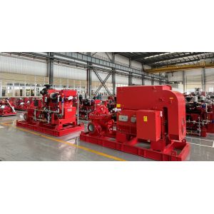 China SCF200-150-640 Diesel Engine Driven Split Case Fire Pump | 3000 GPM, UL/FM Certified on sale