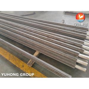 ASTM A213 TP316L Embedded G Fin Tube With Aluminum 1060 For Refrigeration And