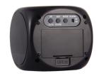 7.5*7.5cm Multifunction Vibe LCD Talking Projection Alarm Clock Time & Temp