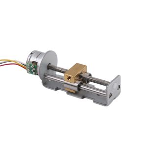 15mm 5VDC Electric Stepper Motor With Slider M3 lead screw 18 degreeStep angle