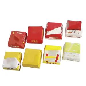 Custom Logo Sized Disposable Boxes for Fried Chicken Fries Sandwich Burger