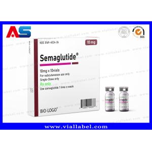 Semaglutide 2ml Vial Box Printing With UV Glossy Laminate And Customized Design