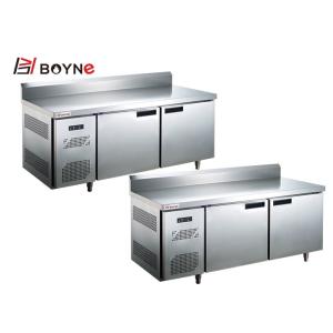 Western Kitchen Workbench With Back Splash Cooling System Work Table