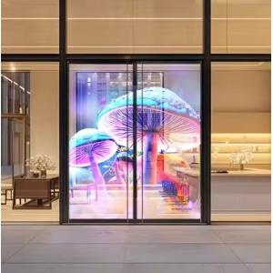 HD Transparent Crystal Clear Display on Glass Module Display 3D LED Glass