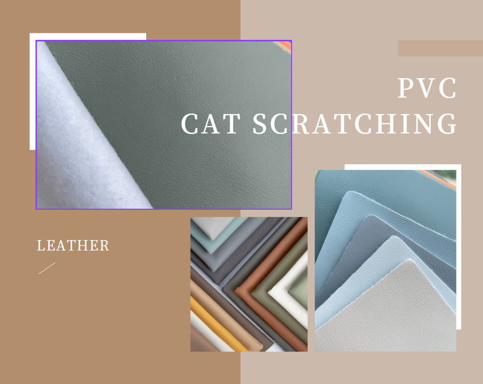 Scratch Resistant PVC Faux Leather For Sofa Furniture 1.4mm Thickness