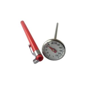 Instant Read Bimetallic Food Thermometer , Pocket Food Thermometer With Plastic