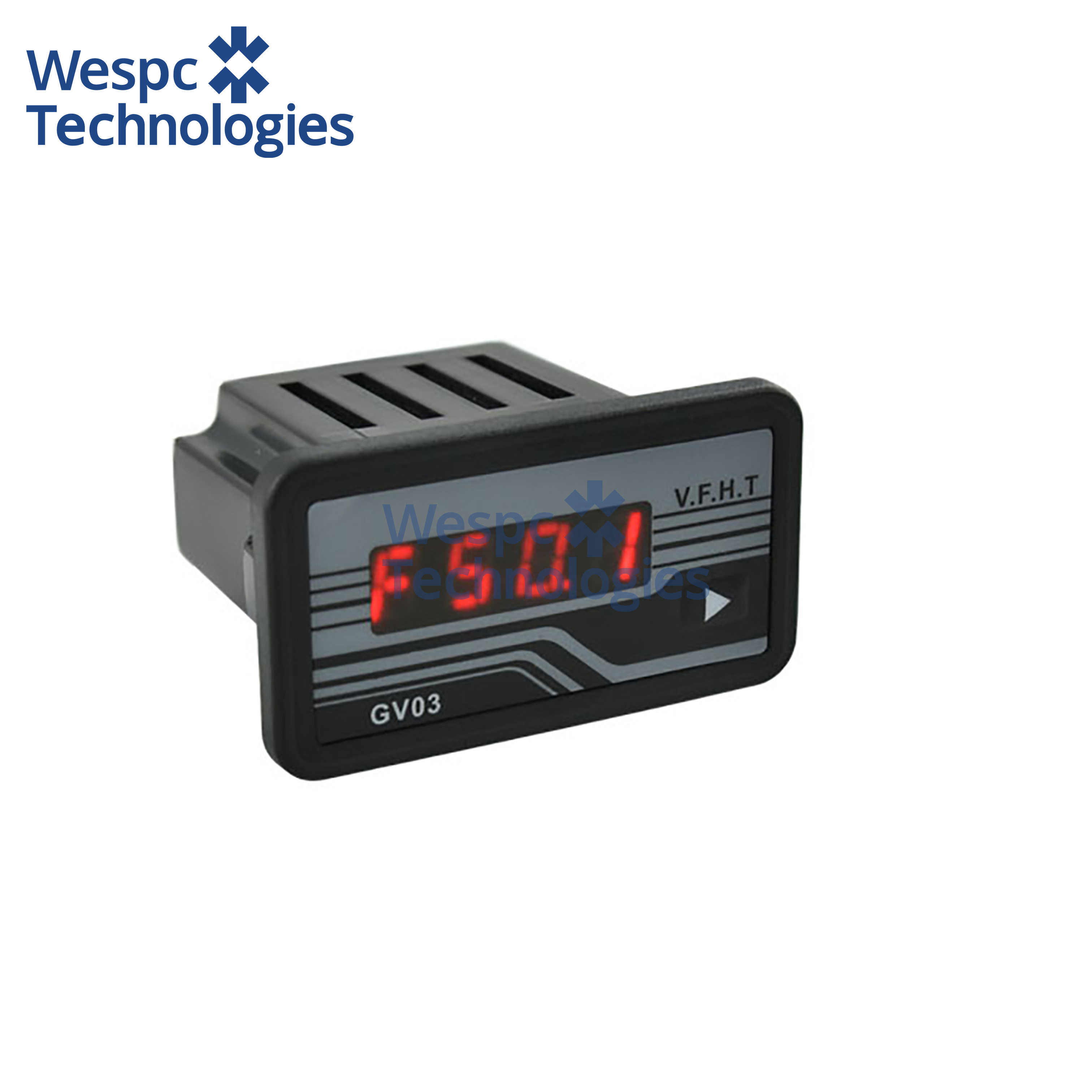 WESPC Original GV03 Digital Generator Meter Power Supply Voltage Frequency