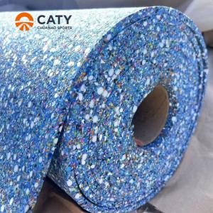 Environmental Performance Rubber Athletic Race Track Hybrid Seamless Surface