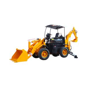 Compact Hydraulic 4WD Front End Loader Excavator 1.5 Ton CE Certificate