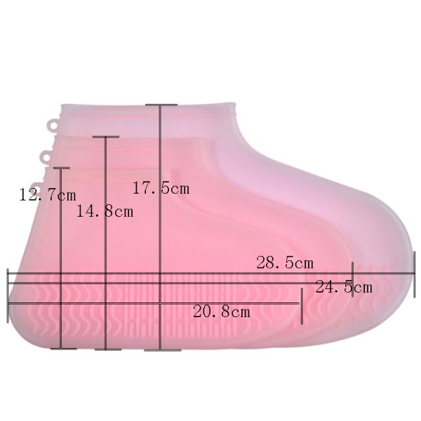 Baby Silicone Products Silicone Rain Boots Eco Friendly Half Boot Waterproof Rain Mold Shoe Cover