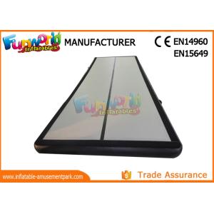 Customized Inflatable Air Mat Gymnastics With Free Pump / Silking Printing