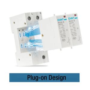 1 2 3 4 Pole SPD Surge Protection Device , Industrial Surge Protector 3 Phase 1