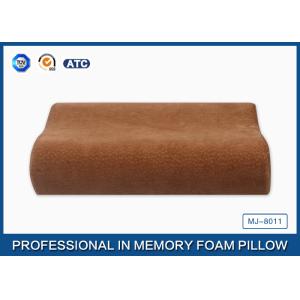 Side Sleeper Memory Foam Contour Pillow With Washable Aloe Vera Pillowcase