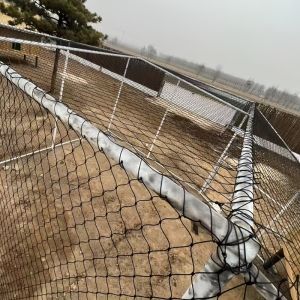 Huihao Design Wire Rope Mesh Fencing Frame System