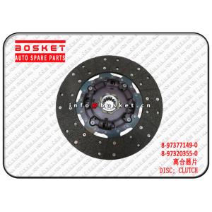 China 8-97377149-0 8-97320355-0 8973771490 8973203550 Clutch Disc Suitable For ISUZU NKR77 4JH1T on sale