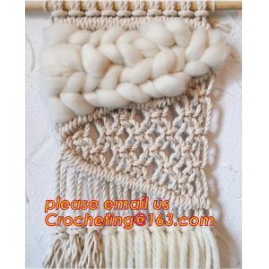 MACRAME LADIES BAG, MACRAME PLANT HANGING, MACRAME HANGING, MACRAME CUSHION