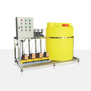 0.75kw Manual Polymer Dosing System With Pump 80*80*100cm