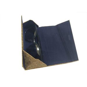 Eco-friendly Leather Foldable Eyeglass Case With Custom Logo