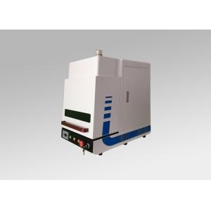 Mini Table Type Metal Laser Fiber Marking Machine With Full Enclosed Cover