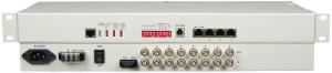 Cheap Network management 8 port G.703 plus 4*10/100/1000M with console and snmp VLAN Pdh Multiplexer for sale