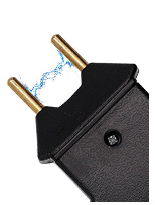 Handheld Metal Cattle Shock Prod Electronic Cattle Prod 9.7ounces