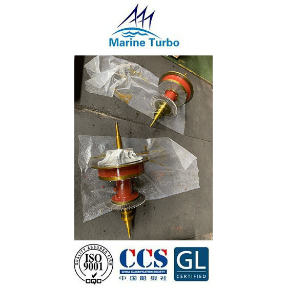 T- Turbocharging / T- VTR251 Turbocharger Rotor Assembly For Marine Turbo