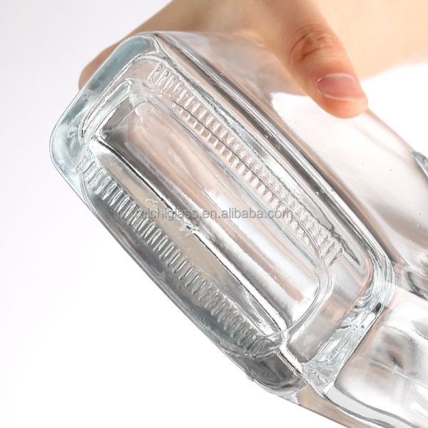 Collar Material Aluminum Plastic PP 500ml 750ml Wine Liquor Bottle with Cap