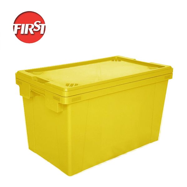 Industrial Design Stackable Plastic Storage Boxes PP Material and Lids for