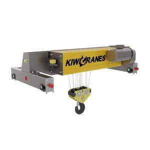 Factory Radio Remote Control Double Girder Electric Wire Rope Hoist 10 Ton