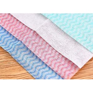 Breathable Spunlace Nonwoven Fabric Custom Pattern For Disposable Wipes