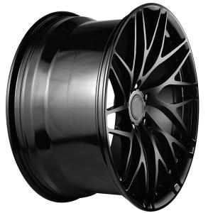 Brushed Black 2 Piece Forged Wheels For Racing
