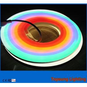 hot sales long life 24v red color square led neon flex rope light ip67