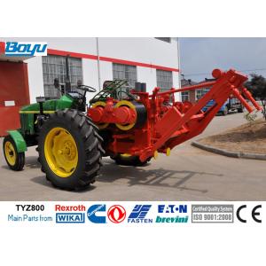 Cheap OPGW ADSS Cable Tractor Puller 8t for Overhead Line Equipment with Danfoss Motor, German Meter &amp; Japan Yuken Valve for sale