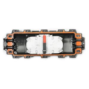 Underground 288Cores Fiber Optic Closure 2in 2out Horizontal Aerial Joint