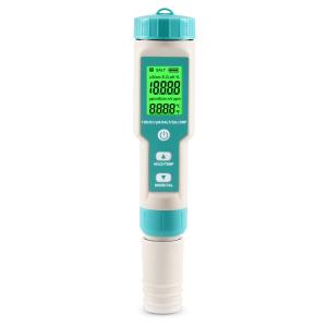 7 - In - 1 Water Quality Tester EC/Salinity/TDS/Temp/pH/ORP/S.G Meter For