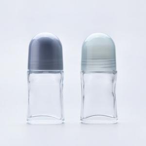 Height 110mm Empty Glass Roller Bottle For Perfume Essential Oils