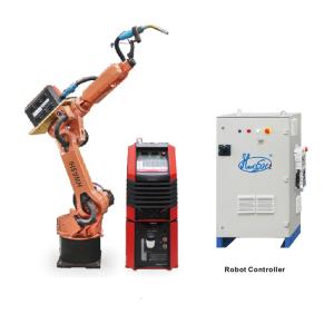 HWASHI 6 Axis 1.4m Robot Arm Furniture Chair Frame MIG Welding Robot