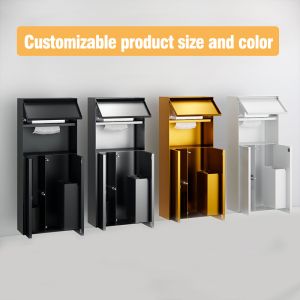 Customizable Stainless Steel Shower Niche with Concealed Surface Mounted Design