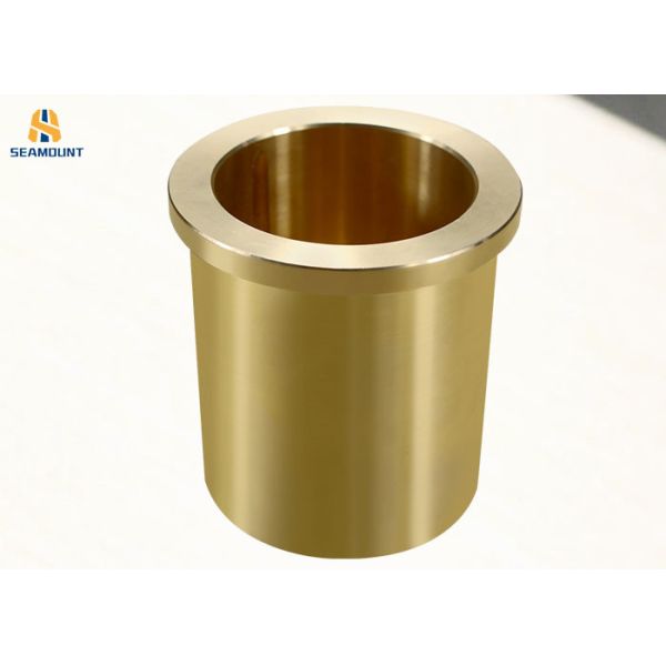 Lubricating Composite Copper Flanged Bronze Copper Bushing Stone Crusher Machine