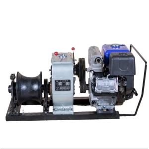 Custom Engine Powered Winch / 5 Ton Cable Wihch With YAMAHA Engine