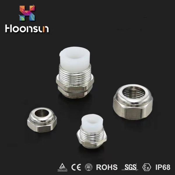 Quality Dustproof Waterproof Cable Gland High Temperature With Silicone Nikelpplated Brass Cable Gland wholesale