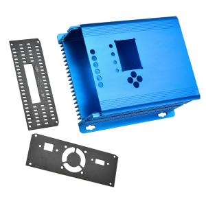 China Electronics Housing Extruded Aluminium Enclosure OEM Anodizing Blue on sale