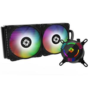 Cheap 240MM Mirror ARGB CPU Liquid Computer Case Coolers AMD &amp; Intel Socket Compatible for sale