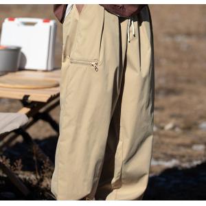 Custom Men Pants Vintage Men′s Casual Flared Drawstring Pants