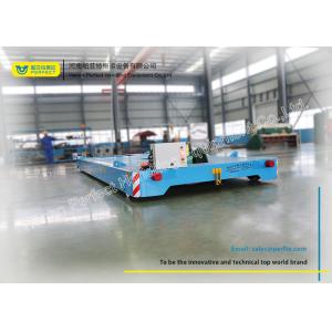 Automation Operation Heavy Duty Plant Trailer / Motor Material Transfer Trolley